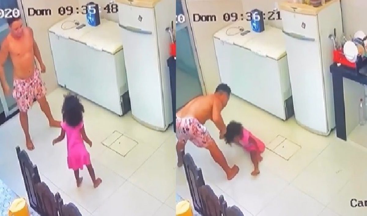 Vídeo: mãe deixa filha de 4 anos sozinha com 'tio' e fica em choque ao ver  as imagens da câmera